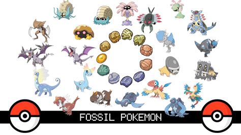 gen 1 fossil pokemon names.